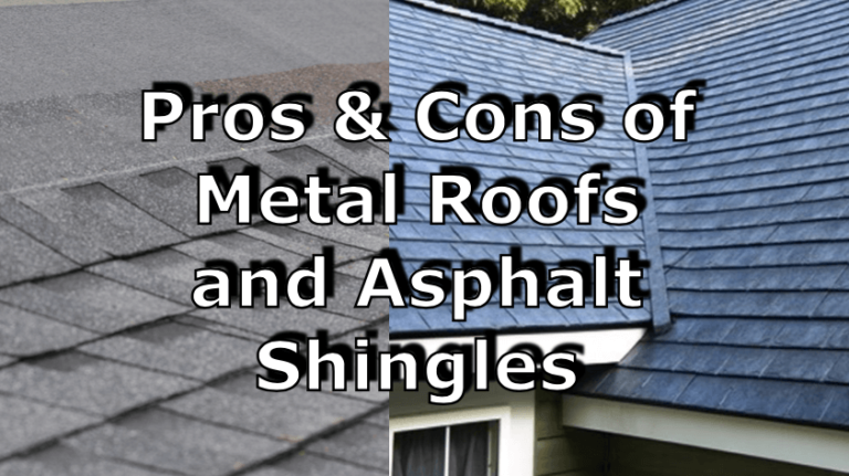 Pros & Cons of Metal Roofs and Asphalt Shingles - Legend Roofs